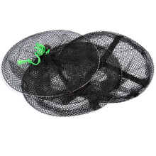 Mesh Fishing Netting With Nylon Braided Fabric Folding Structure Drawstring Design For Bait Storage Large Capacity Foldable Fishing Netting For
