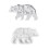 Flexible Silicone Mould Accessory for Creating Polars Bear 1