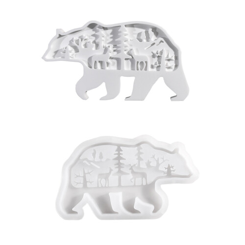 Flexible Silicone Mould Accessory for Creating Polars Bear