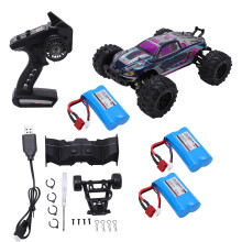 Monster Truck telecomandato con motore brushless ad alta velocità, veicolo RC fuoristrada pronto all'uso, adatto a tutti i terreni, 4WD,