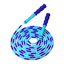Jump Rope for Kids & Adults, Portable Adjustable Skipping Rope with Comfortable Anti-Slip Silicon Handle, Tangle-Free Segmented Design for Freestyle U