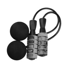 Ropeless Jump Rope for Fitness, Emulating Weighted Ropes with Adjustable Length, Industrial Grade Ball Bearings for Smooth 360 Degree Rotation, Perfec