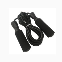 Fitness Companion: Rapid Speed Adjustable Jump Rope, Solid Rubber & Comfort Foam For Unmatched Cardio Endurance And Core Strength Development