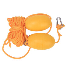 Anchor Float Leash For Boat, High Visibility Anchor Marker EVA Foam Buoy With Stainless Steel Hook Marine Rope Tow Line Fishing Drift Anchors System