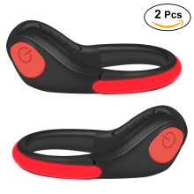Night Running Gear: Luminous Shoe Clips For Enhanced Visibility And Safety, Bright Led Illumination Ensures Constant Visibility To Motorists