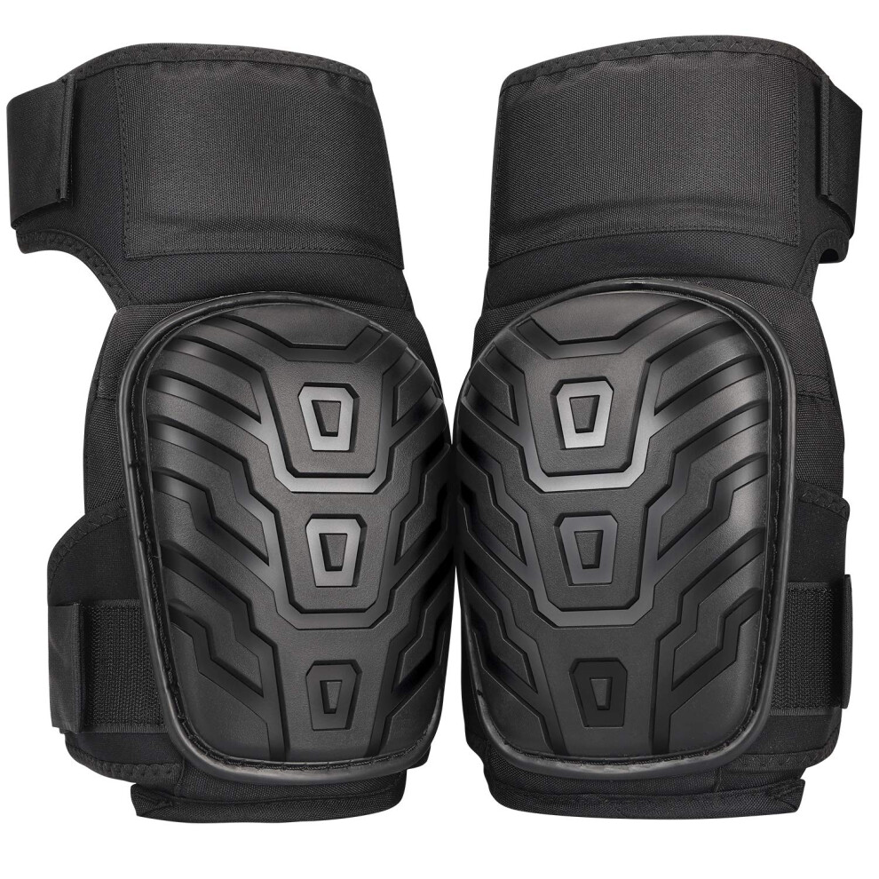 Gel Knee Pads For Professional Use, Heavy Duty Construction With Breathable Neoprene And Foam Padding, Adjustable Non-Slip Straps For Men Women 9340959466900