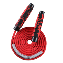 Jump Rope For Fitness, Cotton Adjustable Skipping Rope With Skin-Friendly Foam Handles, Tangle-Free And Anti-Winding Design, Adjustable Length For Car