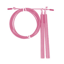 Speed Jump Rope, 360 Swivel Ball Bearing, Aluminum Alloy Handle, Light-weighted Design, Adjustable Steel Coated Rope, Anti Skipping, For Indoor And