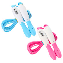 Adjustable Jump Rope, Ergonomic Handles Workout Essential for Exercising On The Go, Comfortable Eva Foam Handle Durable Solid PVC Rope, Flexible To Su
