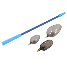 Fishing Bait Casting Spoon With Carbon Fiber Rod Ultralight Long Casting Lightweight Retractable Non Slip Grip Portable Outdoor Accessory For Fishing