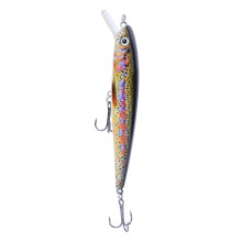Señuelo de pesca tipo minnow delgado, acción de búsqueda amplia para emocionantes aventuras submarinas, patrones de color universales, gran