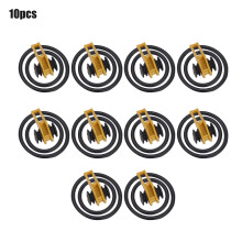 High-Quality Rubber Fishing Rod Hook Keeper, Elastic Rubber Rings Assorted Sizes, Secure Design for Safe Lure Storage