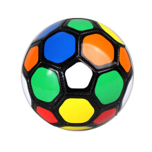 Mini ballon de football pour enfants, design pailleté adapté aux tout-petits, jouet gonflable léger avec coussinets en mousse, idéal pour une