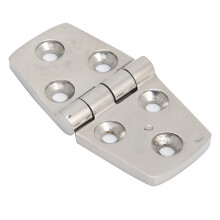 Stainless Steel Marine Hinge Heavy Duty Mirror Polished Boat Door Cabinet Hardware Buoyancy Support Solid Construction With Easy To Install No
