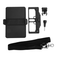 Gimbal-adapter, schakelaar, montageplaat voor actiecamera's, intiem fotografiehulpmiddel, verliesvrije snelle installatie, handheld