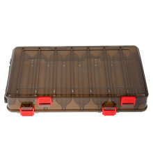 Two Tier Fishing Lure Box Double Sided Design High Capacity Fishing Tackle Organizer Case With V Shaped Slots And Fast Drying Compartments For All