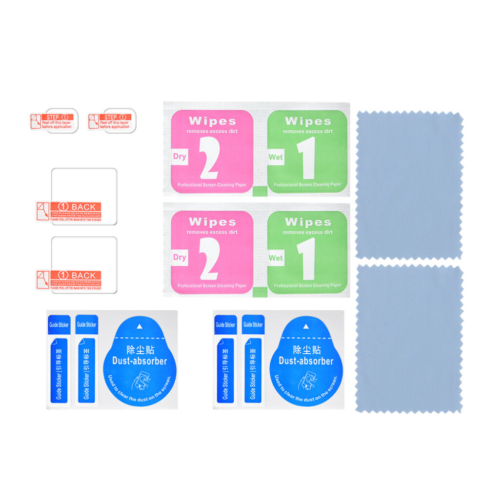 Screen Protector For Smart Devices, Tempered Glass Film With Electroplated Oleophobic Layer, High Clarity Bubble-Free Application For Touchscreen Prot 9463374114116