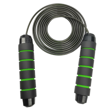 Adjustable Skipping Rope for Fitness, Professional Jumping Rope with Ball Bearings, Thick Steel Wire Rope Ensures Smooth and Fast Rotation, Sturdy PVC
