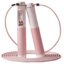 Digital Jump Rope for Indoor Fitness, Glowing Jump Ropes with Cool Led Light, Adjustable Skipping Rope, Maximum Comfort Handle for Women, Men, Kids