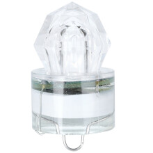 LED Deep Drop Fishing Lights Water Activate LED Lighted Lures Flashing and Blinking Underwater Fish Attractor with Anti Corrosion Material for Saltwat