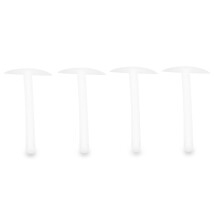 Fishing Bait Stop Terminal Tackle Accessories, Clear Plastic Hook Bait Retainer for Coarse Fishing Wary Carp - Durable Lightweight Reusable Hook Bait