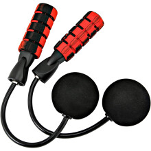 Tangle Free Skipping Rope, Weighted Jump Rope For Fitness Workout, Durable Ropeless Design With Comfortable Memory Foam Handles, Adjustable Length For