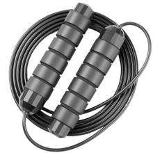 Jump Rope For Women Men Kids, Professional Exercise Jump Rope With Comfortable Foam Handles And Smooth Rotation, Portable And Tangle-Free, Adjustable