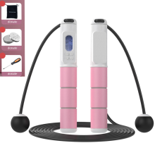 Innovative Adjustable Jump Rope for Smart Fitness, Tangle-Free Workout Companion with Real-Time Calorie Counter