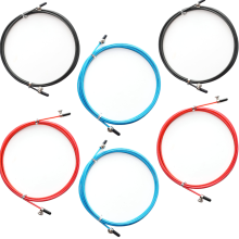 High-Speed Jump Rope Replacement Cables, Universal Stainless Steel Wire With Polymer Coating For Most Skipping Ropes, Durable And Easy-To-Cut For Cust
