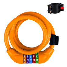 Cable Bike Lock, High Performance Portable 5-Digit Resettable Combination Lock For Bicycles, Skateboards, Fences, Ladders, And More, Flexible Steel Ca