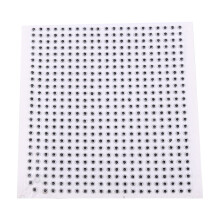 Fishing Lure Eye for Fly Tying DIY Materials Epoxy Resin Bait Eyes Strong Adhesive Backing Super Realistic Fish Eye Design with Large Contour and Holo