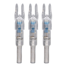 Archery Enhancement, Lighted Nocks Automatic Lighting For Arrows, Stable Light Long Service Life Led Lamp Waterproof Shock Resistant, No Assembly Requ