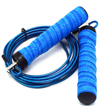 Professional Weighted Jump Rope Workout, Ergonomic Non-Slip Handle Design, Fast Speed Jump Rope with Heavy Duty Thick Or Thin Cable for Cardio, Endura