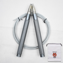 Speed Rope For Crossfit, Self-Locking Design Ensures Secure Fit, Anti-Slip Handles For Enhanced Grip, Fitness Jump Rope With Smooth Rotation, Premium