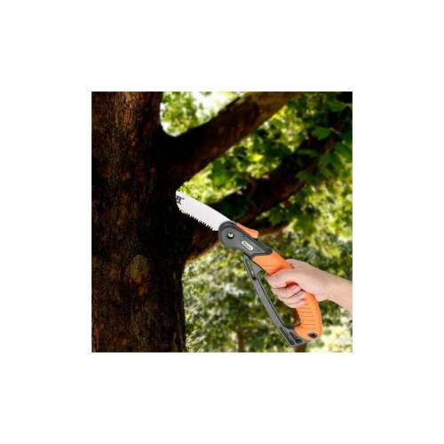Ergonomic Hand Pruning Saws, Razor Sharp Curved Blade with Power Tooth for Efficient Cutting, Suitable for Various Outdoor Tasks 1
