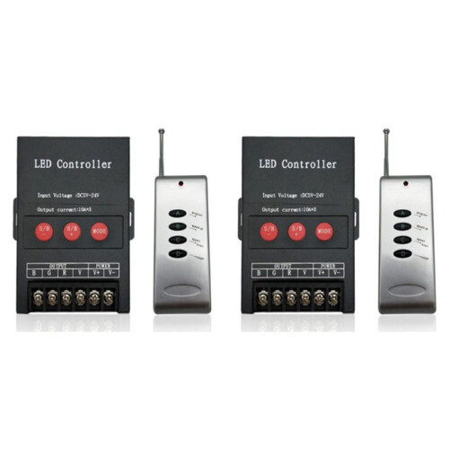 2X 30A Led Controller IR Remote  Power 360W BT Controller for RGB Strip Light DC5-24V