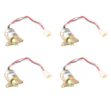 4X Abschaltung Des 12 V Motor Kraftstoff Absperr Magnet Ventils für 119653-77950