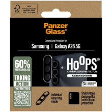 Beschermringen - PanzerGlass - Samsung Galaxy A26 5G - Transparant - Camerabescherming