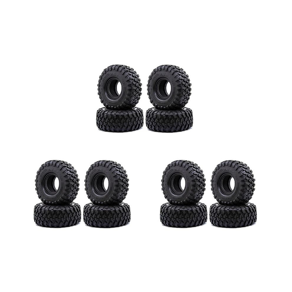 12Pcs 118Mm 1.9 Rubber Tires Tyres Wheel For 1/10 Rc Crawler Car Axial Scx10 90046 Axi03007 Trx4 D90 Cc01 6031767642312