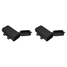 2X Motorrad Werkzeug Kasten Werkzeug Kasten Aufbewahrung für DR250 Djebel TW200 TW225