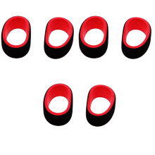 6x RC Cars Transmitter Steering Wheel Foam Grip Hand Wheel Sponge for Futaba 3Pv FS GT2