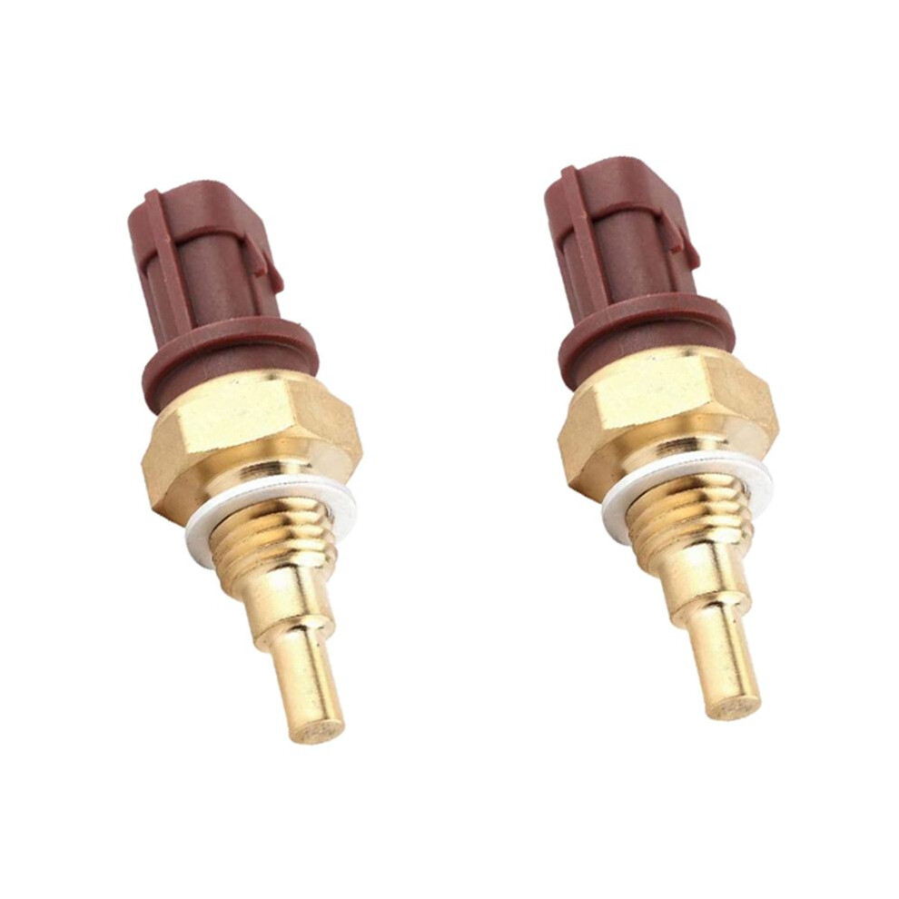 2X Auto Temperature Sensor 13650-73H00 Water Coolant Temperature Sensor For Aerio Grand Vitara Kizashi Sx4 4713633493298