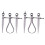 Spring Dentro Esterno Divisore Pinza Set da 8 Pollici Machinist Tools 6-Pack 1