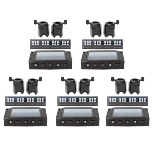 5X Capa de Monitor LCD para Scooter  S1 S2 S3 de 8 Polegadas com Alça de Freio Acelerador Capa de Lâmpada LED