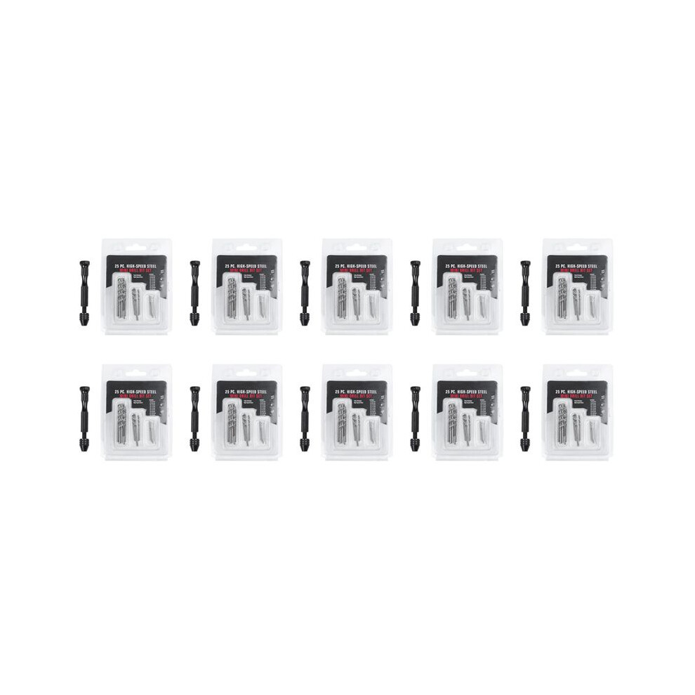 Hand Twist Drill Bits Set,Diy Precision Pin Vise Model Hand Spiral Drill With 250Pcs 0.3Mm To 3.0Mm Micro-Drill Bits 4712661746833