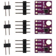 3X SHT31 SHT31-D Modulo Meteorologico de la Placa de Ruptura del Sensor de Temperatura Y Humedad para