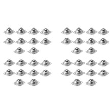 40Pcs 3CM Dia Carbon Steel CY-15A Unidad de Transferencia de Bolas Transportador de Bolas Transportador de Bolas Herramienta de Transmisión de Bolas