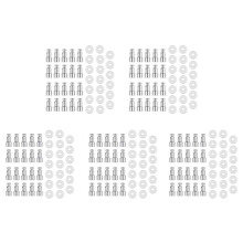 100 Piezas Válvula de para Olla Una Presión Flotador Y Sellador de Repuesto Universal para Olla Una Presión XL, YBD60-100, PPC780, PPC770 Y