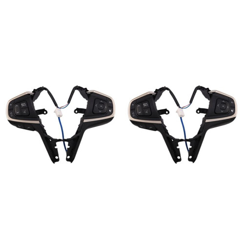 2X Car Multi-Function Steering Wheel Cruise Control Buttons  for  Innova 2015-2019