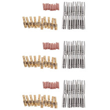 90Pcs 15AK Torch Machine Consumables MIG Torch Gas Nozzle Tips Holder for MIG MAG Welding Machine